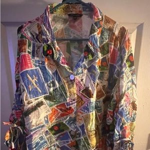 Slightly used John Mark collar shirt
